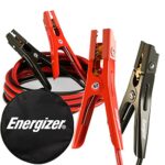 Energizer Jumper Cables for Car Battery, Heavy Duty Automotive Booster Cables for Jump Starting Dead or Weak Batteries with Carrying Bag Included (16-Feet (6-Gauge)